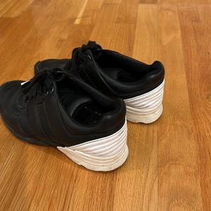 AUTHENTIC CHANEL Sneakers, European Size 38 1/2. Black & White.